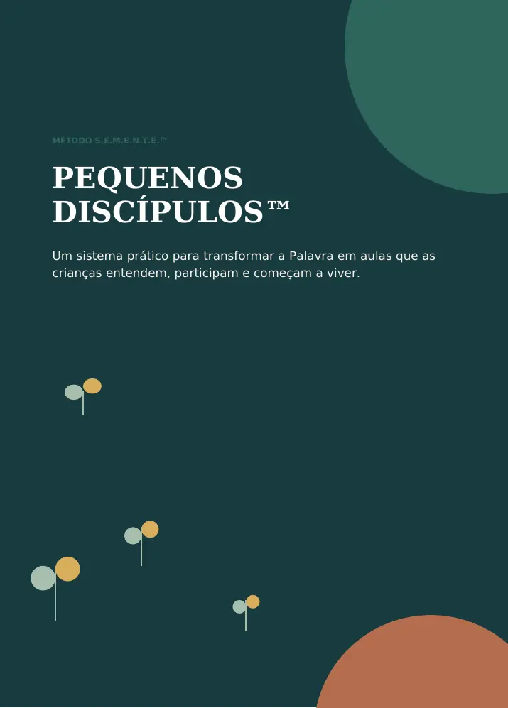 Capa real do Guia Pequenos Discípulos